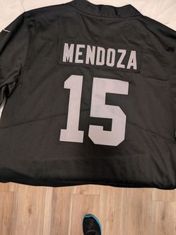 New Raiders jersey Mendoza large