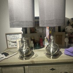 Two Matching Lamps