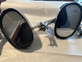 1970’s    Chrome Remote Door Mirrors 