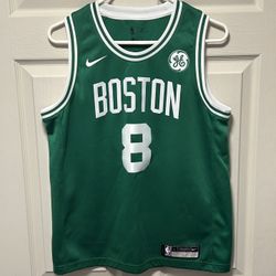 Nike Dri-Fit Kemba Walker Green BOSTON CELTICS Youth NBA Team JERSEY Large