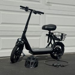Hiboy U2 Electric Scooter w/ Seat - Fully Assembled Bundle