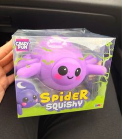Crazy Fun Spider Squishy Toy