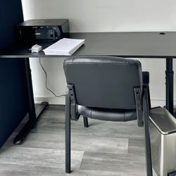Computer Desk, Adjustable Height 