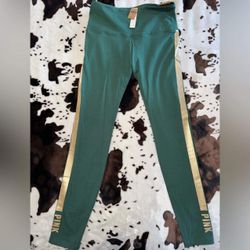 Victoria Secret Pink Yoga Leggings Size Large 