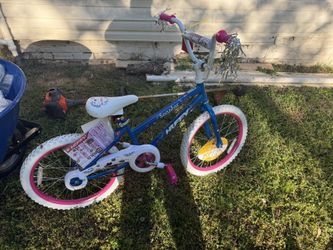 Huffy Sea Start Bike Blue and Pink