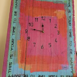 Decorative Wooden Wall Clock