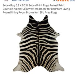 Zebra Cowhide 