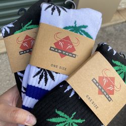 Weed Crew Socks $9 A Piece. 