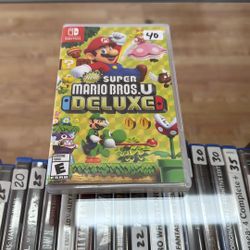New Super Mario Bros U Deluxe Nintendo Switch 