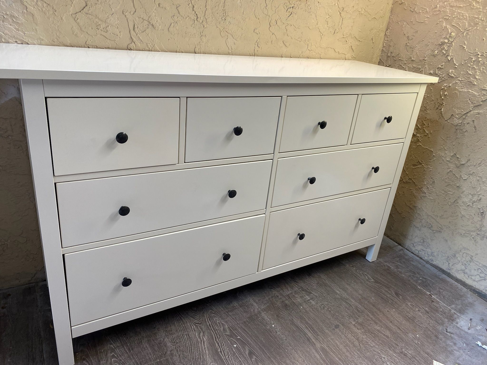 Solid Wood Ikea Hemnes 8 Drawer Dresser GLOSS - Local Delivery for a Fee - See My Items