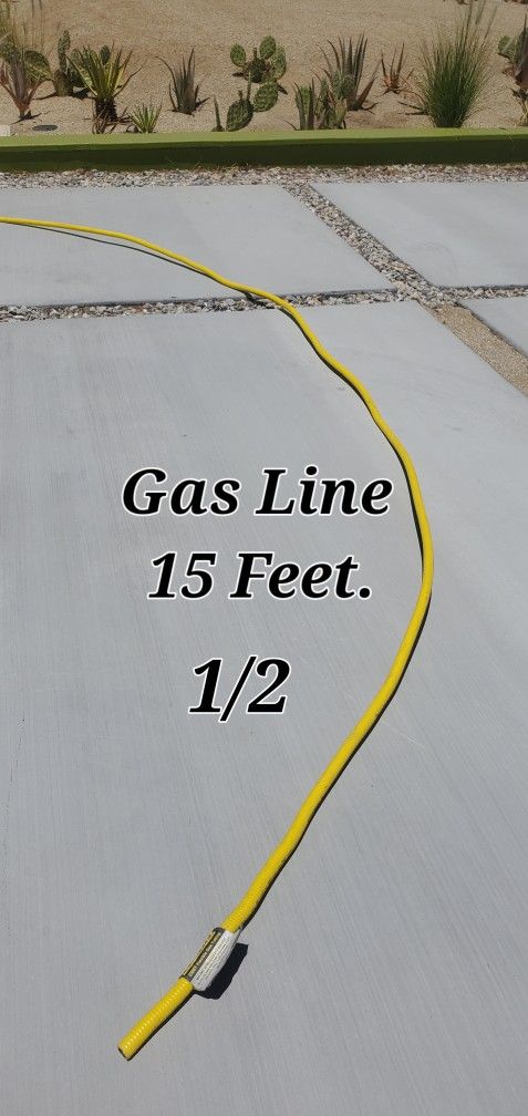 Long Gas Line for HW Heaters. HVAC. BBQ Natural Gas and More Cut to What U Need Add Ends
