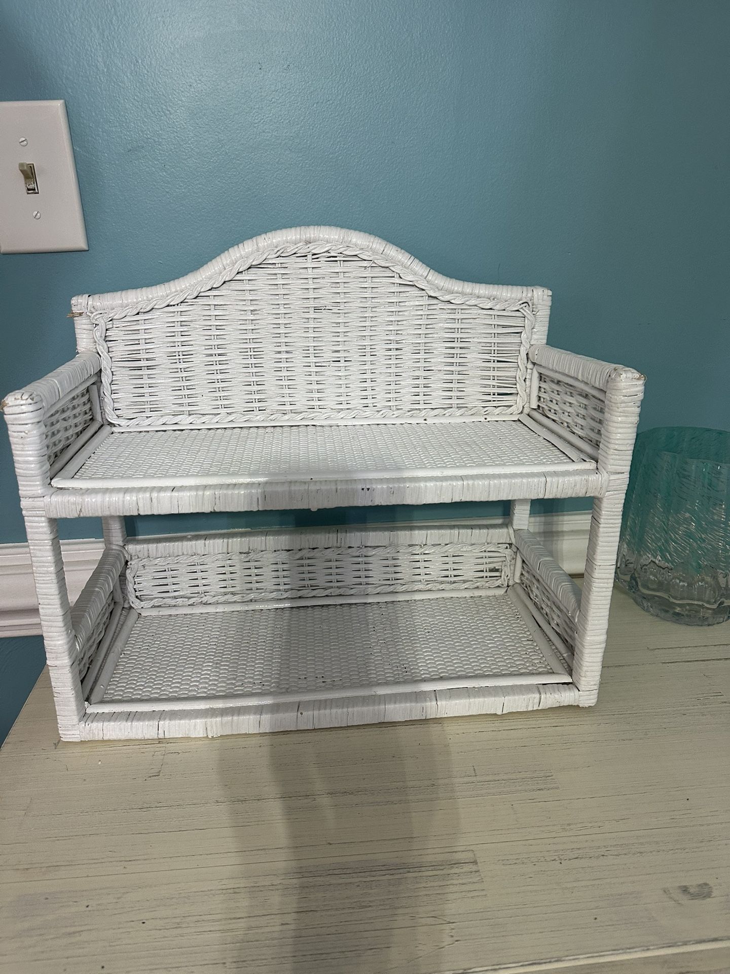Wicker Shelf