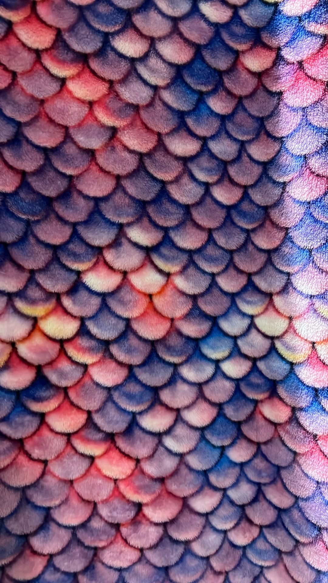 Mermaid tail blanket