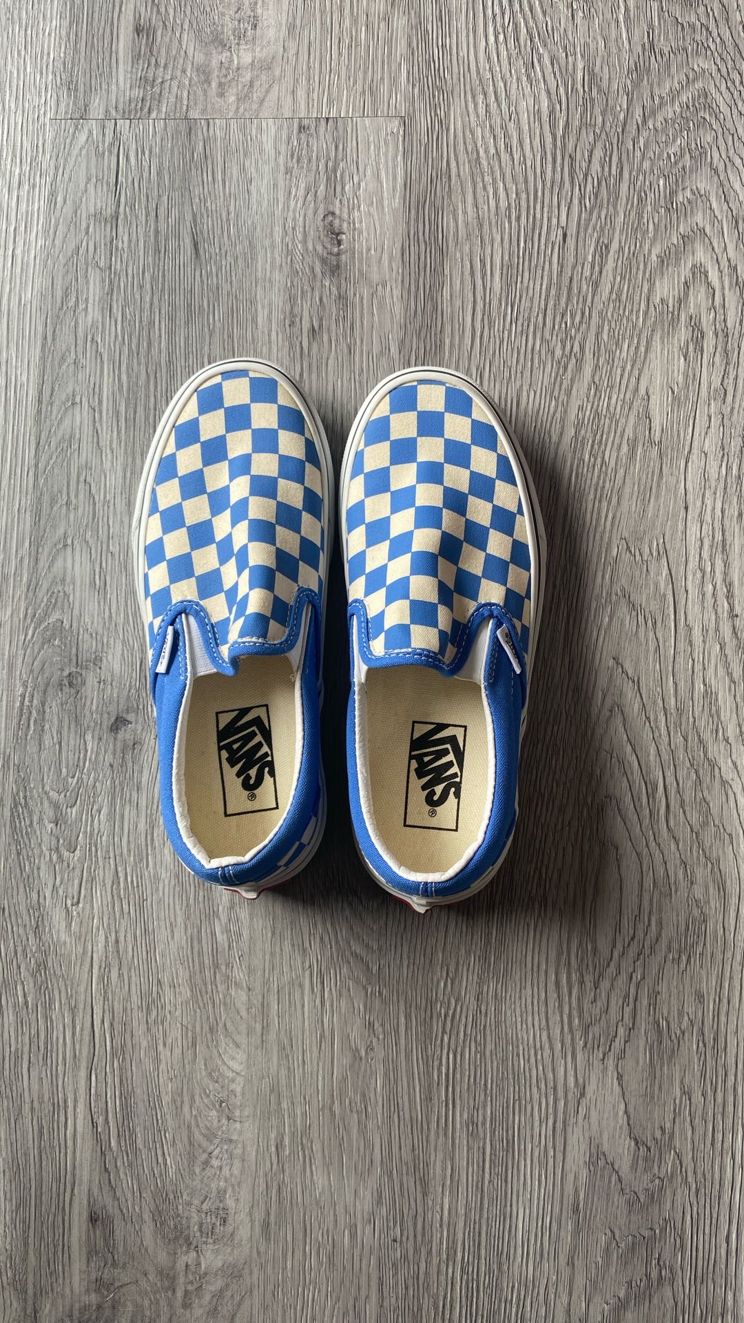 Blue Vans Size 4 Men Or 5.5 Women