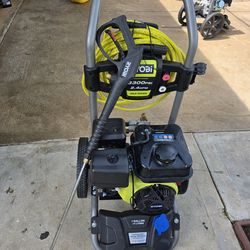 Riobi 3300psi Pressure Washer Like New $250 Price FIRM/ SEMINUEVA PRECIO FIRME $250