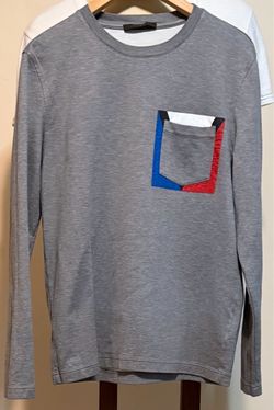 Louis Vuitton designer long sleeve shirt sweatshirt sweater size large