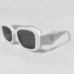 Prada White Sunglasses