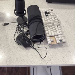 Pc Keyboard Mousepad Mouse Mic Need Gone!!
