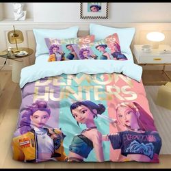 K Pop Demon Hunters Bed Covers 