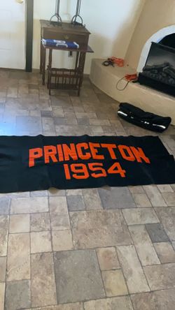 VINTAGE PRINCETON UNIVERSITY BANNER