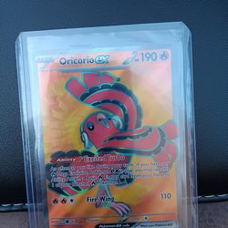 Near Mint Condition,  Oricorio ex Pokémon Trading Card.  Please Check Out All My Offers.  Thank you 😊
