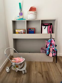 Toy Shelf + Toys