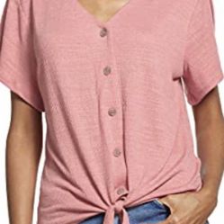 WEATHER P VINTAGE (S) ROSE HEATHER TOP