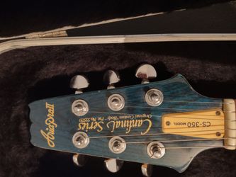 CS350 ARIA PROll miJ Guitar EXC Pro fret-level setup Spa perfect now 359!