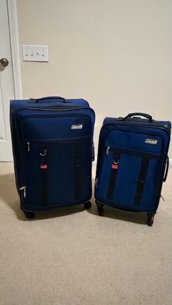 Coleman 2-Piece Blue Luggage Set