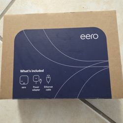 NEW eero Pro B010001 2nd Generation AC Tri-Band Mesh Router - White