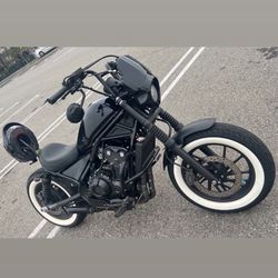2017 Honda Rebel 500cc