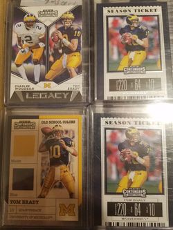 Tom Brady Michigan cards