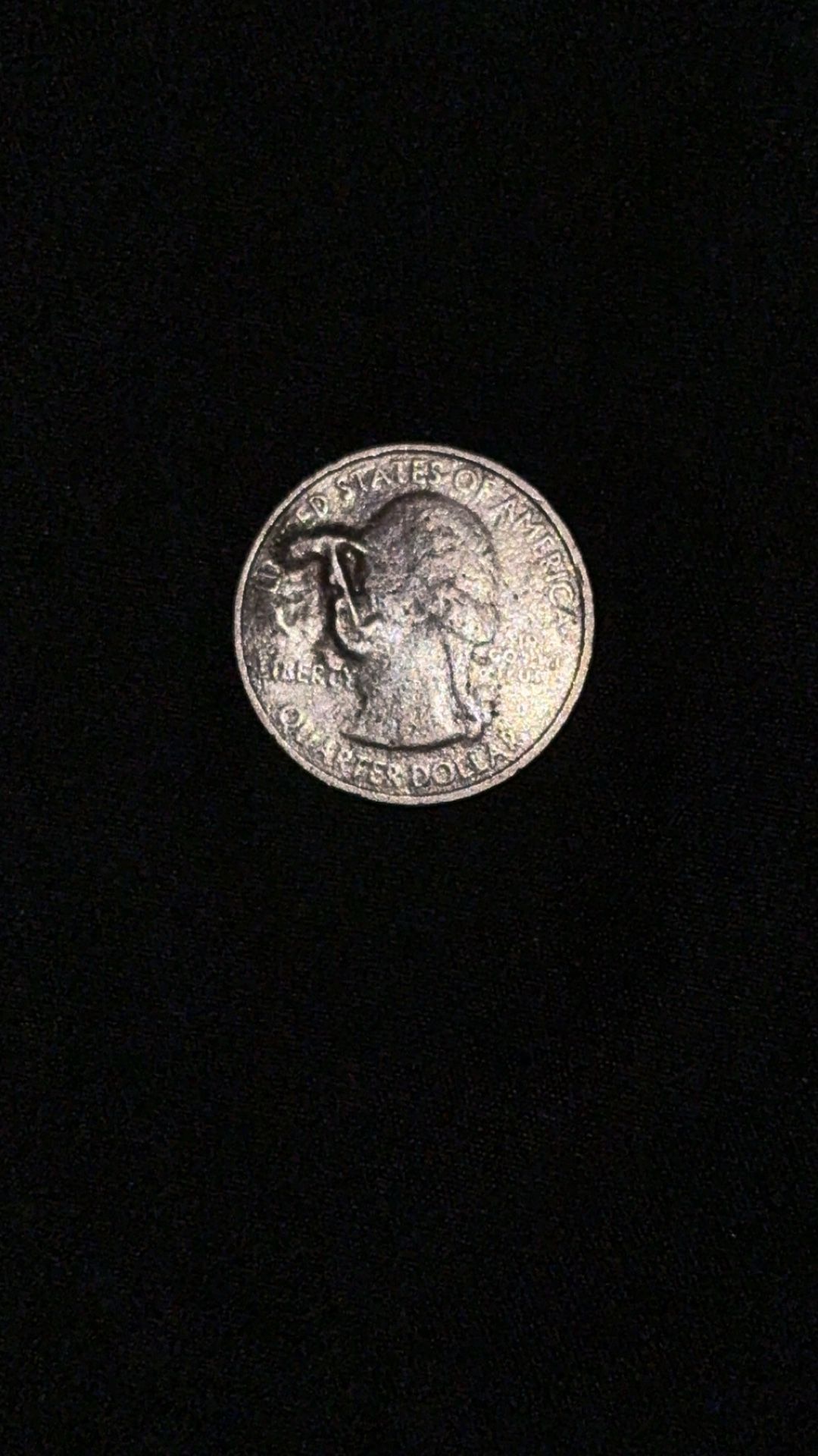 Error Quarter Shaped Like A Hammer