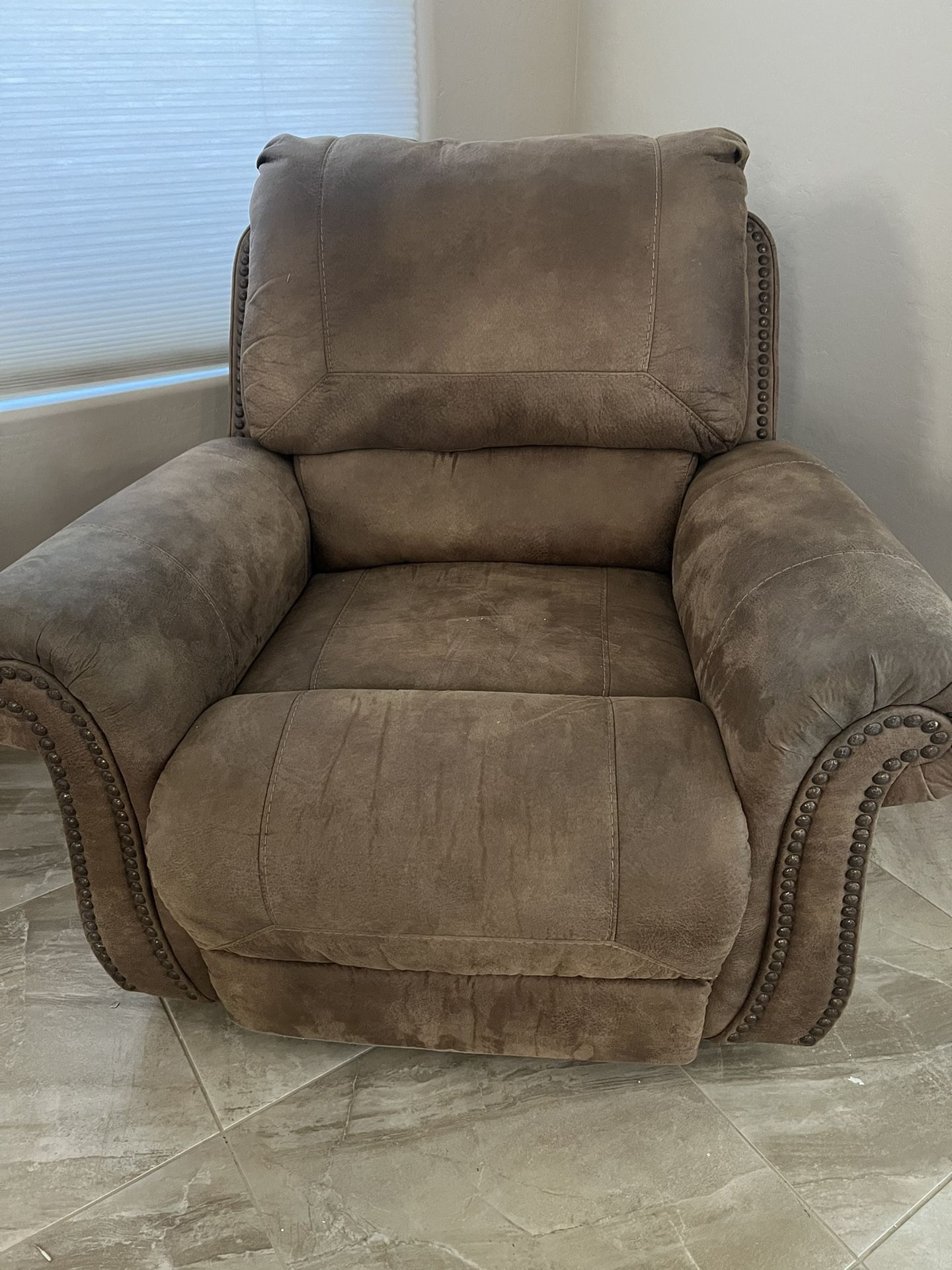 Microsuede Couches And Recliner for Sale in Scottsdale, AZ OfferUp
