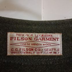 Filson Wool Vest