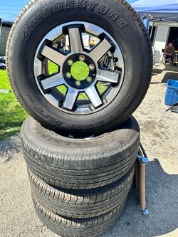 17” OEM 4Runner wheels