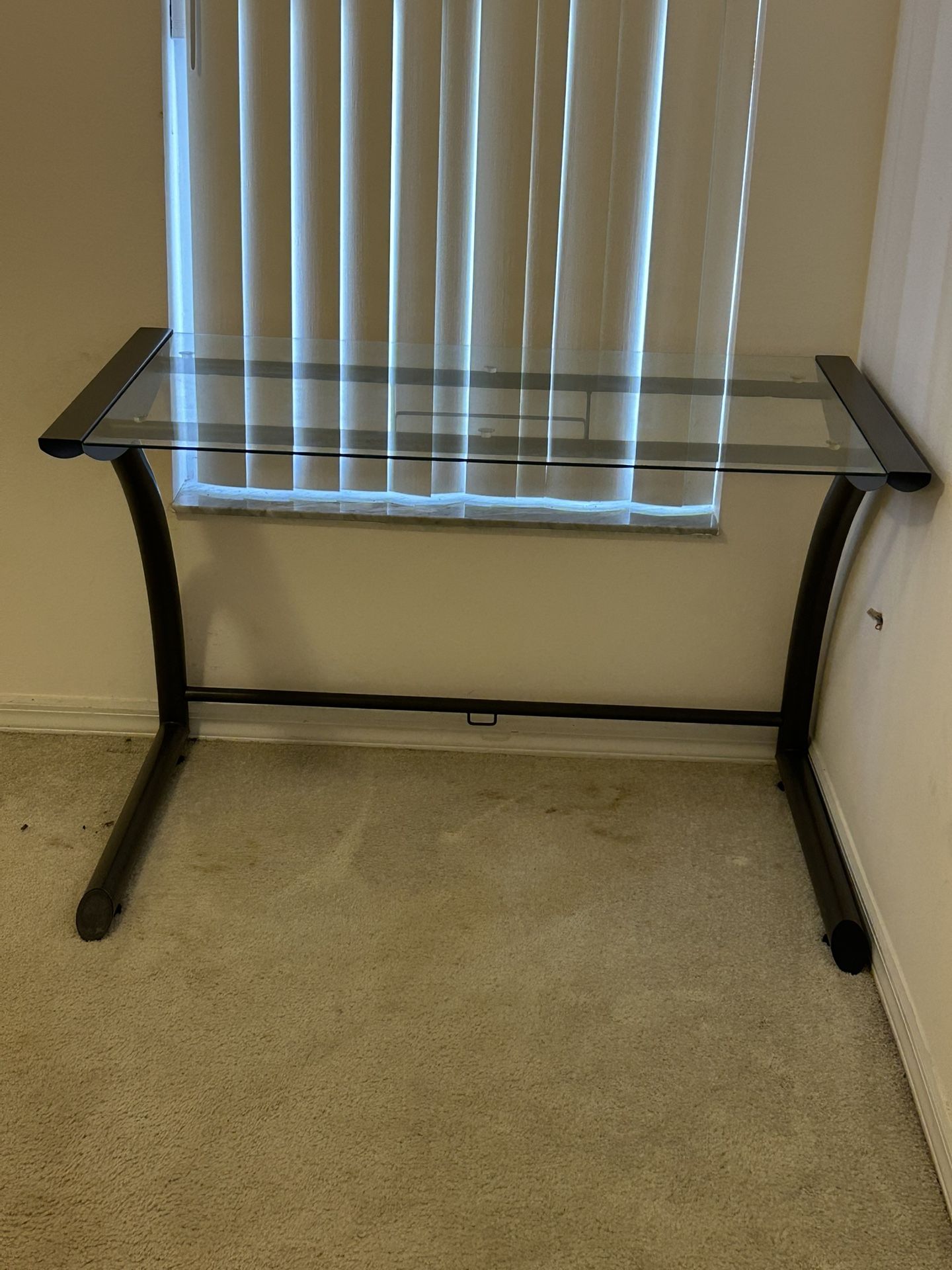 Glass Study Table