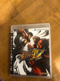 Street fighter 1V play station 3