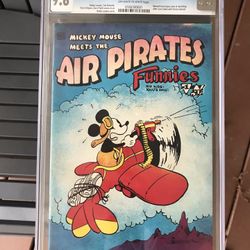 Air Pirates Funnies #1 (1971) CGC 9.6 — Banned From Future Reprints By Disney