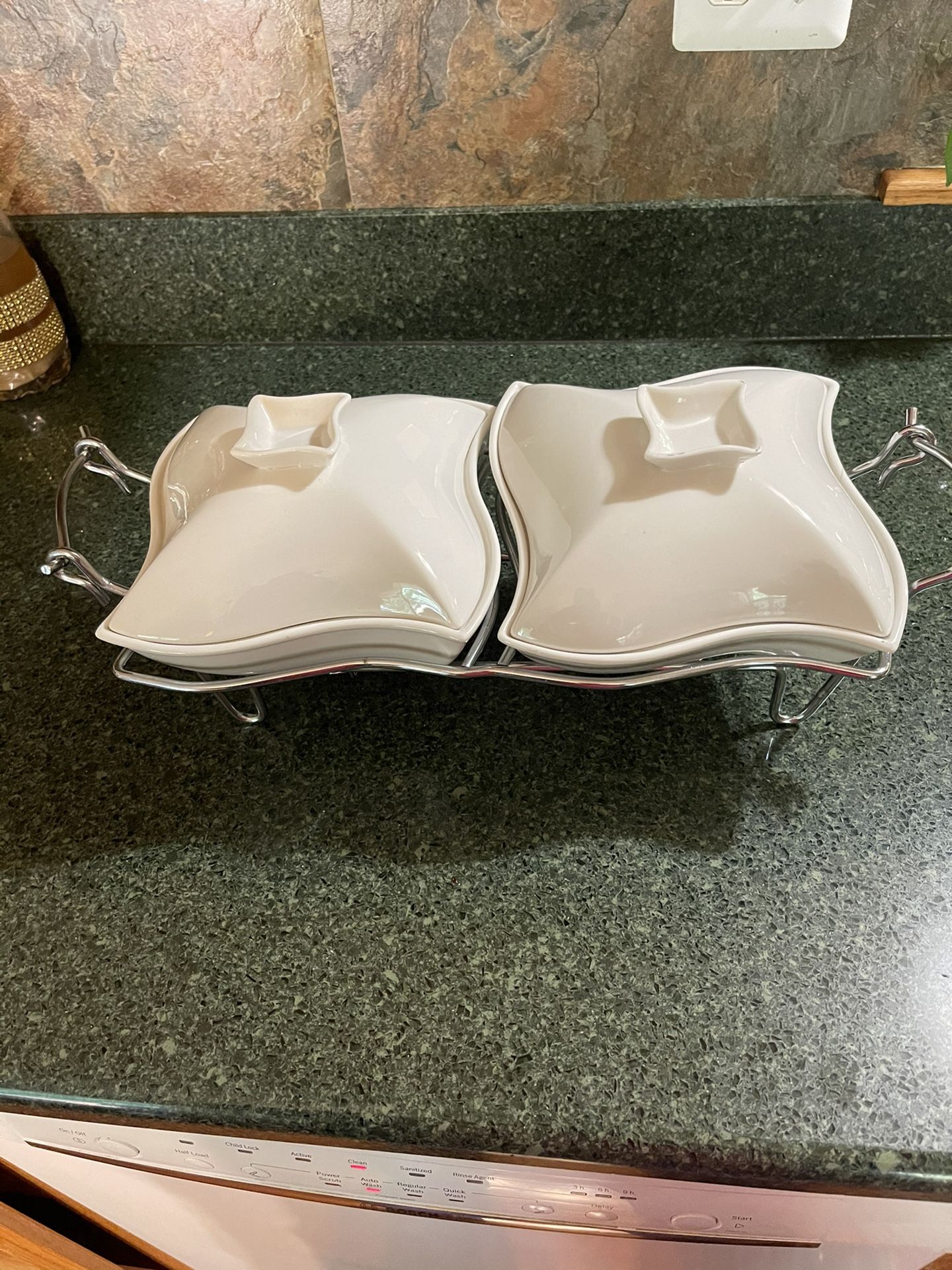 Nice Dishes With Warmer