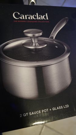 2 QT SAUCE POT + GLASS LID