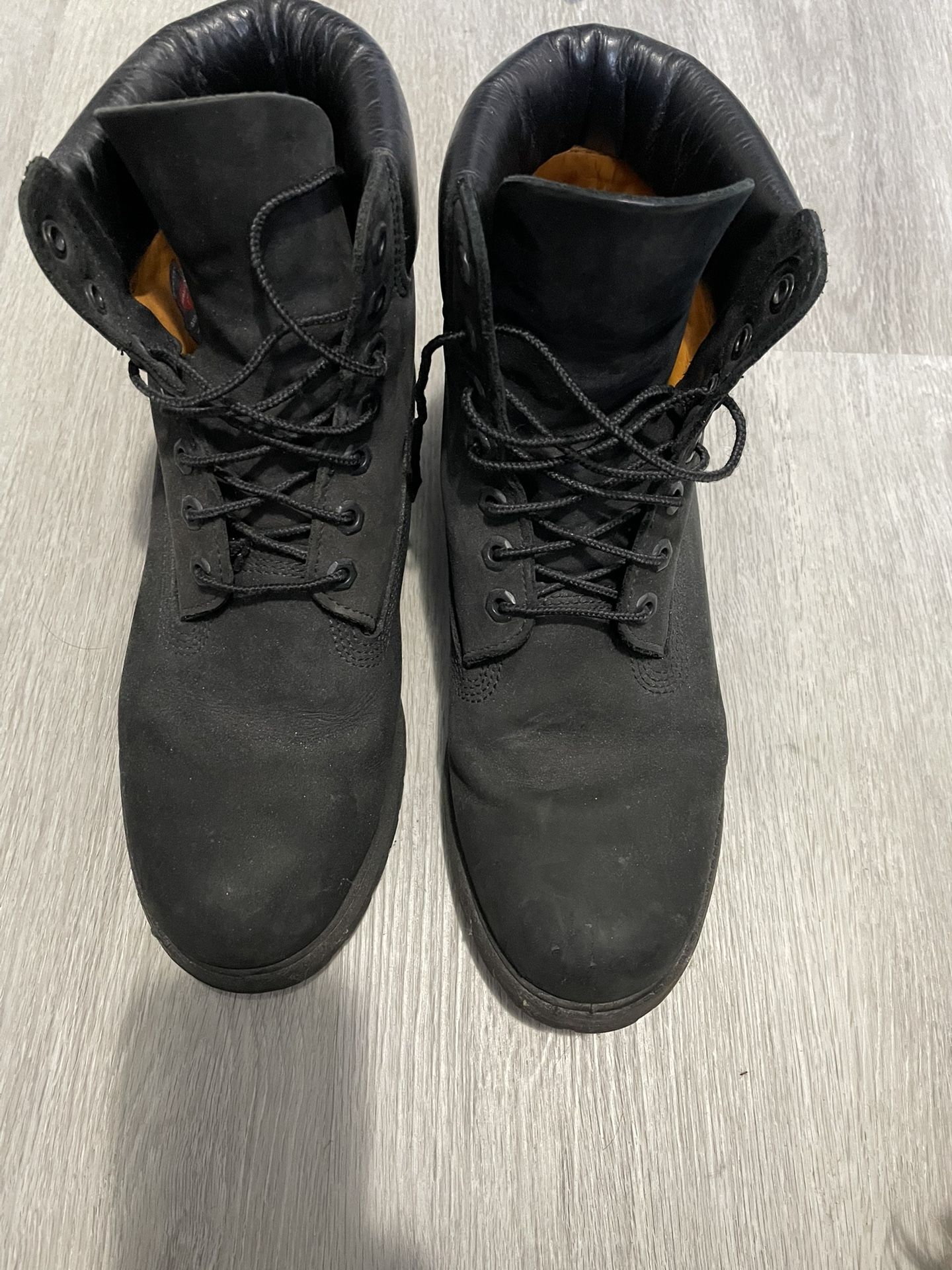 TIMBERLAND BOOTS BLACK SIZE 9