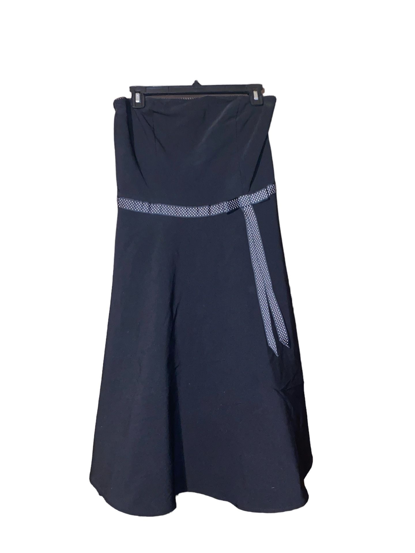 Rampage Black Strapless Dress Size 13