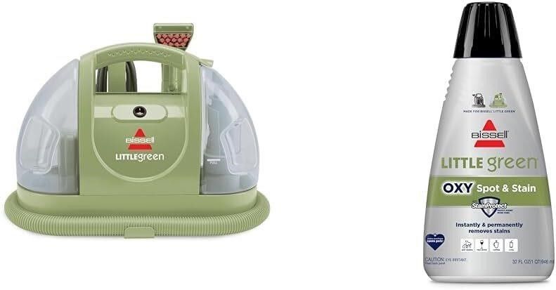 Bissell Little Green Multi-Purpose Portable Carpet and Upholstery Cleaner
