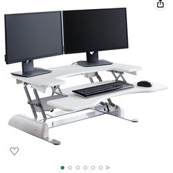 Varidesk Sit stand desk Proplus 36 White