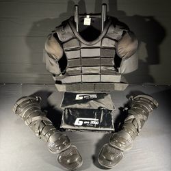 Riot Gear 2000 Tactical Vest And Riot Shin Guards