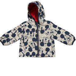Baby Gap Disney Mickey Mouse Puffer Coat (12–18M)