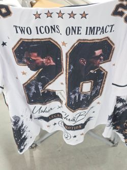 Usher x Chris Brown Legacy in Motion Jersey Shirt