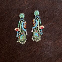 Ayala Bar Earrings - Dangle Post Large Statement Jewelry