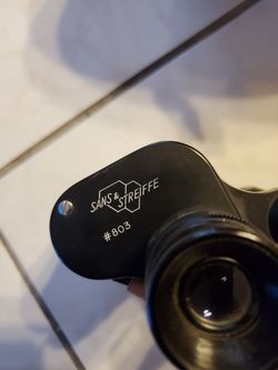 Sans and streiffe binoculars 2025